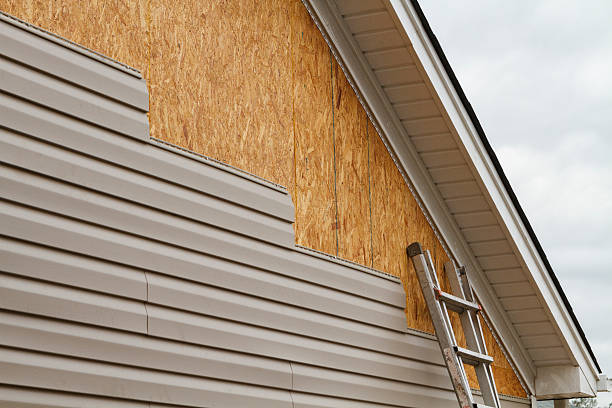 Professional Vinyl Siding technician working in Crocheron, MD